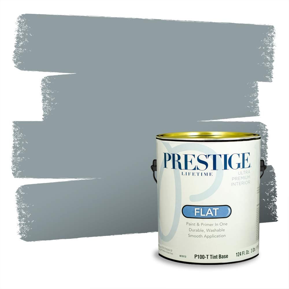 PRESTIGE Paints Interior Paint and Primer In One, 1-Gallon, Semi-Gloss, Comparable Match of Valspar* Dewdrop* — view 100
