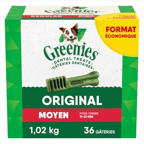 GREENIES Dog Treats Original Regular Natural Dental Care, (36 Treats) 36 oz. Pack — view 10