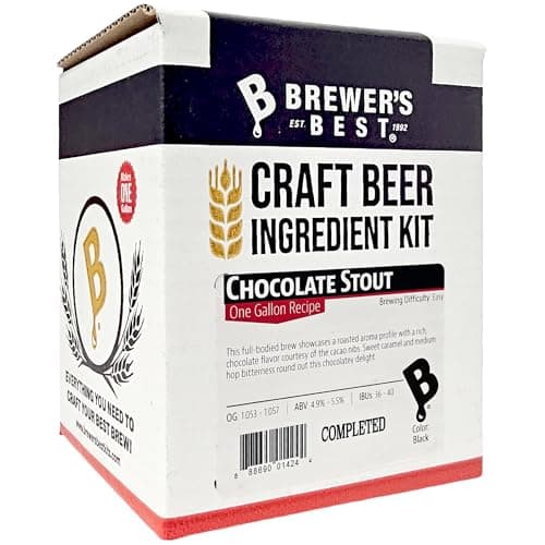 Brewer's Best One Gallon Home Brew Beer Ingredient Kit (Chocolate Stout)