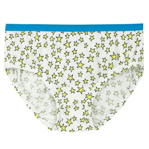 Fruit of the Loom Girls' Tag Free Cotton Brief Underwear Multipacks, Low Rise Brief-10 Pack-Purple/Blue/White, 6 — view 5
