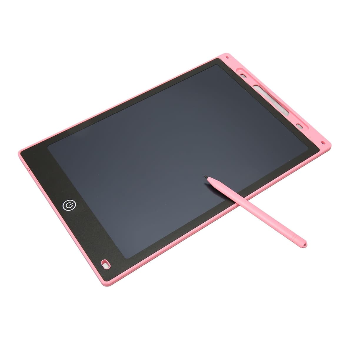 10-I LCD Writing Tablet – Erasable, Reusable Drawing Pad for Kids with Pressure Sensitivity & One-Button Erase F in (Black) (White) (Pinkish)