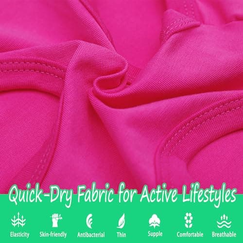 Paiaite Dog Clothes Fashionable Sleeveless Pet Vest: 'Little Miss Sassy' Printed Cotton Dog Shirt, Ideal for Small, Medium, and Large Breeds, Ensuring Comfort and Breathability Rose Red M
