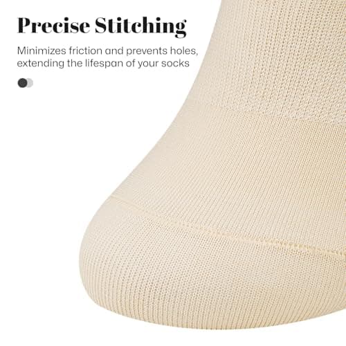 wernies No Show Socks Women Low Socks Non Slip Flat Boat Line 4 Pairs — view 4