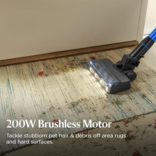 Bissell PowerClean FurFinder 200W Self-Standing Cordless Vacuum w/Tangle Free Brush Roll, Strong Suction, Removeable Battery, Wall Mount, Upholstery Tool & Bright Headlights — view 4
