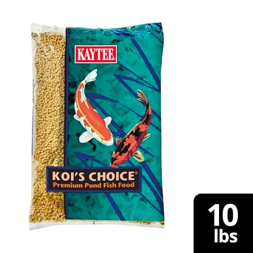 Kaytee Koi’s Choice Koi Floating Fish Food for Ponds, Goldfish and Freshwater Pond Fish Pellets, 10 pounds — view 10