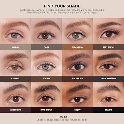 Anastasia Beverly Hills Brow Definer - 3-in-1 Triangular-Tipped Retractable Eyebrow Pencil with Spoolie - Multi-Functional Definer to Fill, Detail & Blend Brows - Taupe — view 5