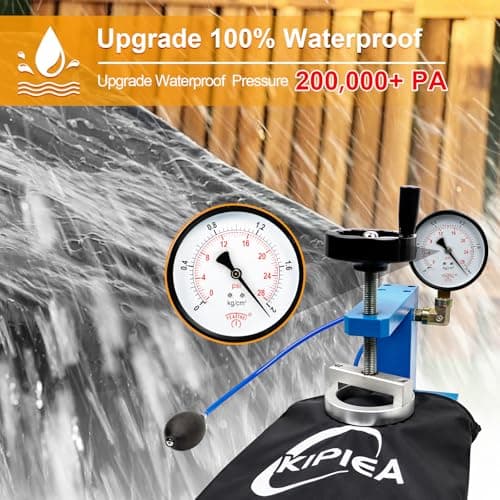 Kipiea 500D Patio Chair Covers Waterproof Winter - 2 Pack Lawn Outdoor Furniture Chair Covers with Anti UV and No Tears, No Fading (35"W x 38"D x 31"H) — view 3