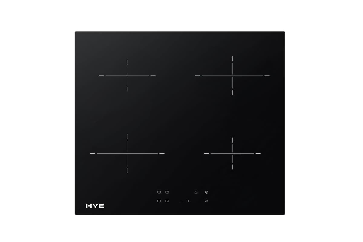 HYE Built In Electric Oven & Induction Hob - 60cm Electric Oven, 4 Zone Induction Hob, Simple & Intuitive Controls, Sleek Black Finish, Perfect For Modern Homes - C01BI60S22 — view 3