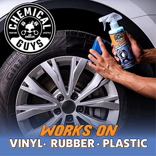 Chemical Guys Tire Kicker Sprayable Extra Glossy Tire Shine Spray, Dry-to-Touch Dressing - Restores Wet Look to Rubber, Vinyl, and Plastic, Safe for Cars, Trucks, Motorcycles, RVs, and More - 16 oz — view 4