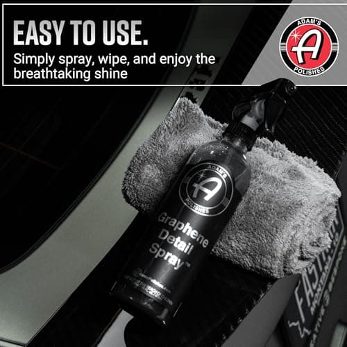 Adam's Polishes Graphene Detail Spray (Gallon) - Extend Protection of Waxes, Sealants, & Coatings | Waterless Detailer Spray For Car Detailing | Clay Bar, Drying Aid, Add Ceramic Graphene Protection — view 5