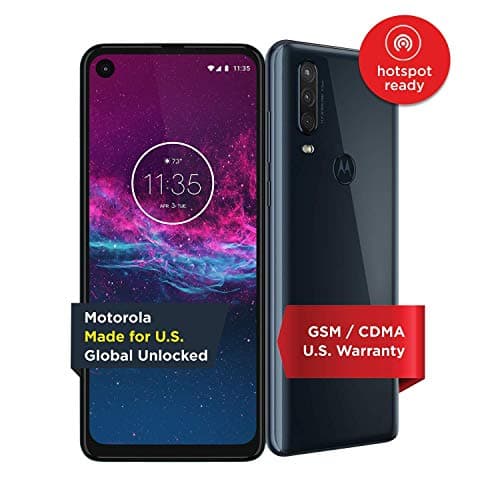 Motorola Moto One Action, 128GB + 4GB RAM, Denim - Unlocked (Renewed) — view 2