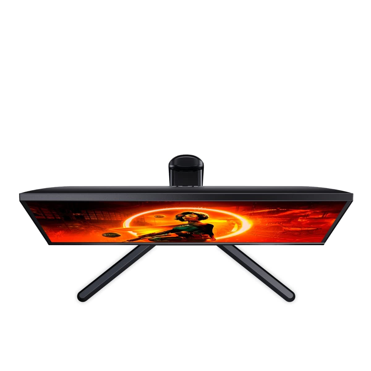 AOC Gaming 25G3ZM/BK - Monitor FHD de 25", 240 Hz, 0.5 ms MPRT, Plano, FreeSync Premium, Ajustable (VA, 1920x1080, HDMI 2.0 x 2, DisplayPort 1.2 x 1, Headphone out (3.5mm)) negro/rojo — view 5