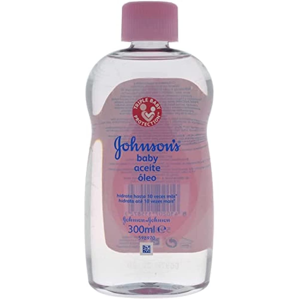 Johnson's Baby Moisturizing Body Oil for Babies & Newborns (500ml), Hypoallergenic Baby Oil for Whole Family, Pediatrician Tested, Massage Friendly — view 2