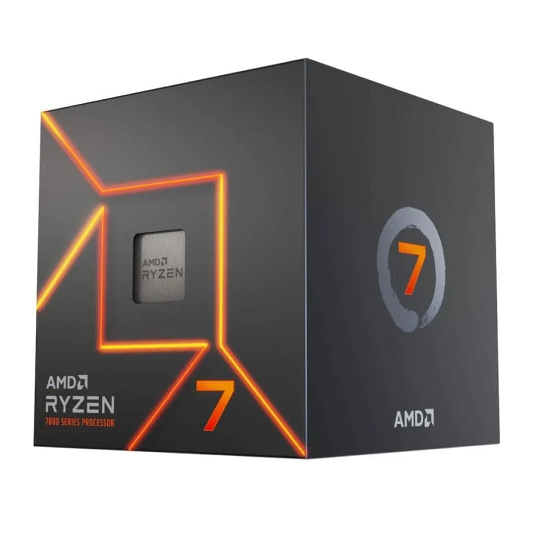 AMD Ryzensets 7 7800X3D Processor with 3D V Cache technology (integrated Radeon Graphics, 8 cores/16 threads, 120W TDP, AM5 Socket, 104MB cache, up to 5.0 GHz max boost, no cooler) — view 5