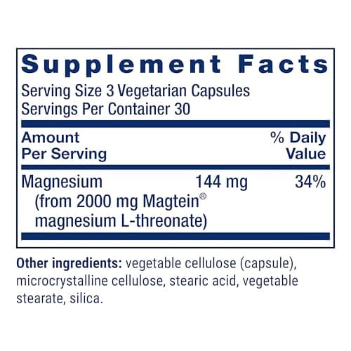 Life Extension Neuro-Mag Magnesium L-Threonate, 90 Vegetarian Capsules — view 2