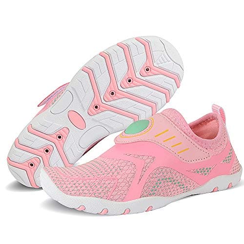 MAYZERO Kids Water Shoes Boys Girls Aqua Socks Non-Slip Quick Dry Swim Shoe Barefoot Beach Pool Shoes (Little Kid/Big Kid) — view 2