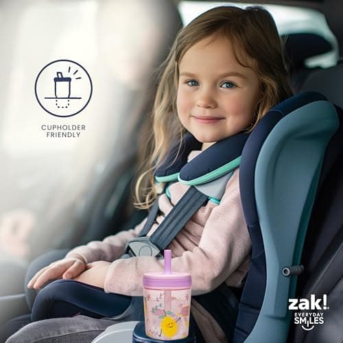 Zak Designs 15oz Bluey Kelso Tumbler Set, Leak-Proof Screw-On Lid with Straw Made of Durable Plastic and Silicone, Perfect Bundle for Kids, 2 Count (Pack of 1) — view 6