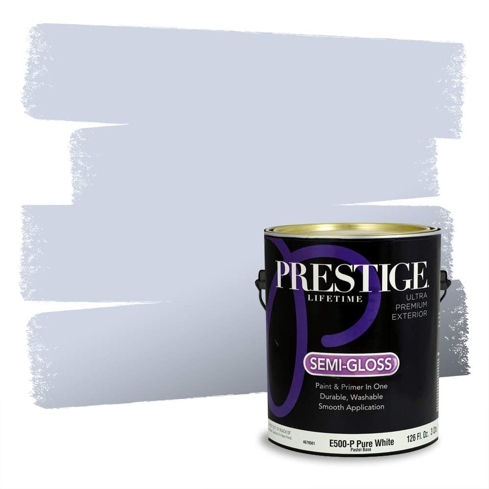 PRESTIGE Paints Interior Paint and Primer In One, 1-Gallon, Semi-Gloss, Comparable Match of Valspar* Dewdrop* — view 688