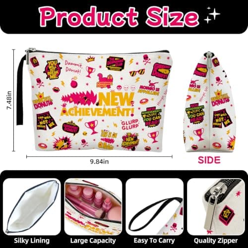 Repnalm Merch Makeup Bag Merchandise Gifts for Fans Cosmetic Bag for Women — view 2