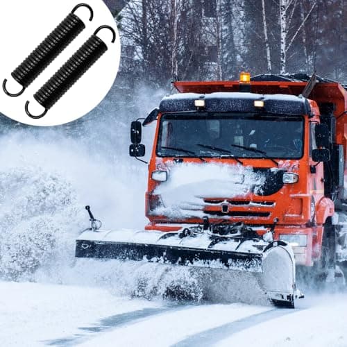 1 Pair 8.7" Plow Blade Trip Springs 2877443 Heavy Duty for Polaris ATV or UTV Plows Snowplows Snow Accessories (Black, 8.7inch) — view 3