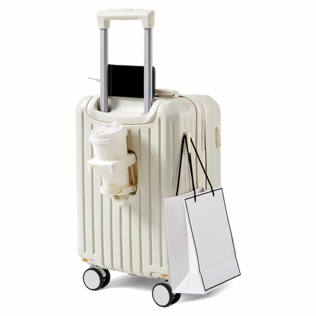 Maleta de Viaje Grande 76x50x32 cm Rígida ABS + PC con Cerradura TSA – Ideal para Facturación 23 kg, Ruedas Giratorias 360º Silenciosas — view 83
