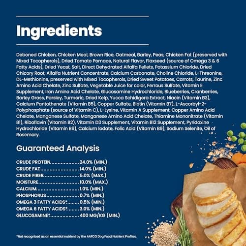 Blue Buffalo Life Protection Formula Chicken & Brown Rice Small Bite Adult Dry Dog Food, Supports Immunity with Antioxidant-Rich LifeSource Bits, Promotes Healthy Muscles, Skin & Coat Health, 15 lbs. — view 4
