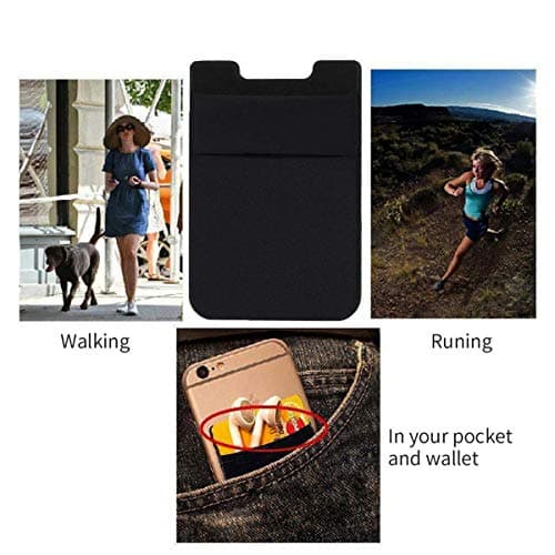 Fulgamo Phone Wallet Stick on,Card Holder for Phone Case,Phone Card Holder — view 5