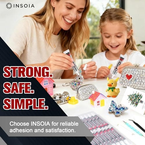 16 PCS 15ml B7000 Rhinestone Glue Clear – Super Glues for Bedazzling with Precision Tip, Quick Dry No Trace Flexible Adhesive for Jewelry Making, Nail Art, Fabric, Shoe, DIY Craft & Phone Repair — view 8