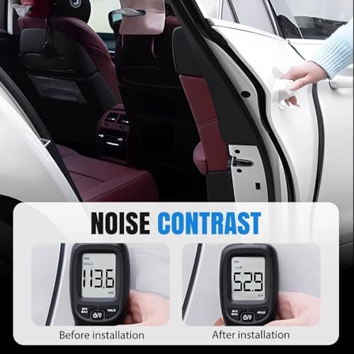 Universal Car Silicone Door Latch Protective Cover, Easy Install Car Decorations, Protects Door Latches for All Vehicles, Essential Doors Strike Protector (Black 4pcs) — view 4