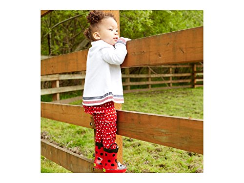 Western Chief girls Western Chief Kids Ladybug Rain boots, Lucy the Ladybu, 10 Toddler US — view 2