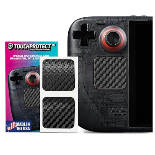 Steam Deck OLED Compatible Accessory. TouchProtect Skin for Added Grip, Style, Tactile Feedback, and Protection