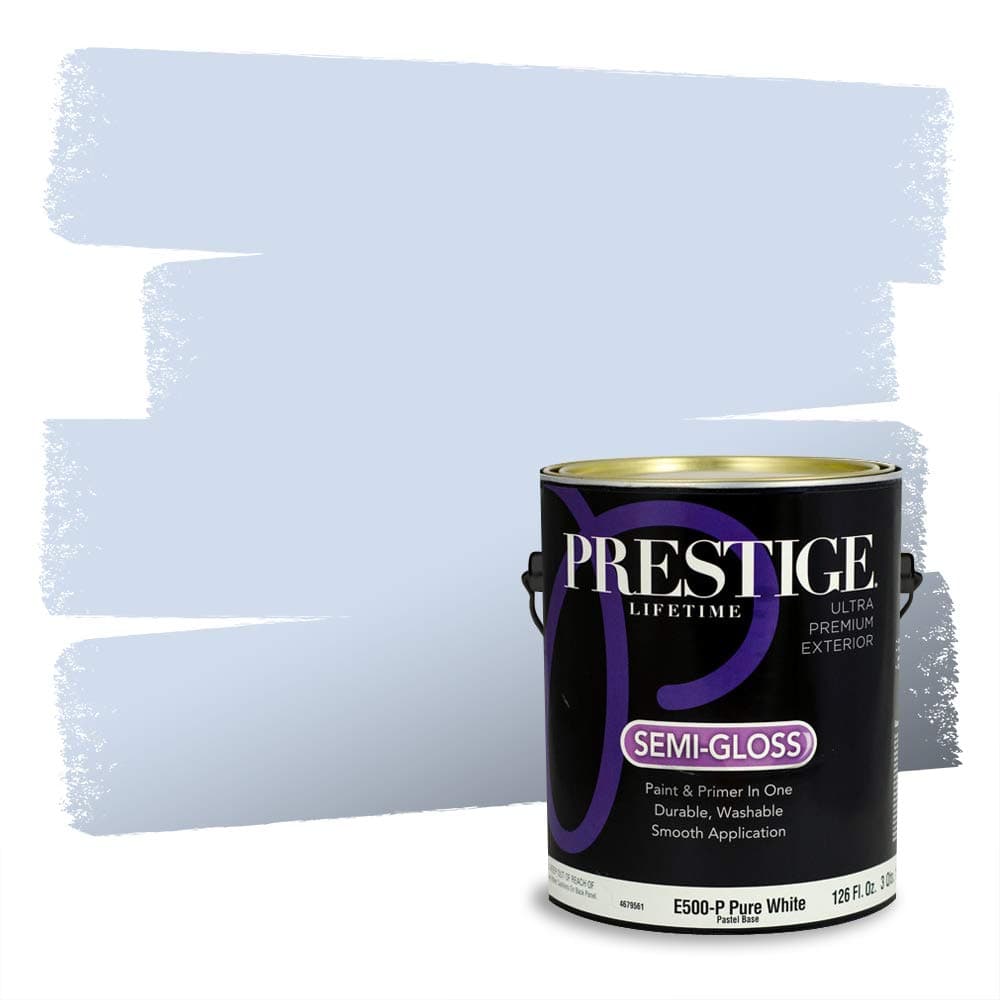PRESTIGE Paints Interior Paint and Primer In One, 1-Gallon, Semi-Gloss, Comparable Match of Valspar* Dewdrop* — view 1468