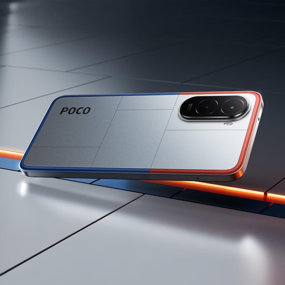 XIAOMI POCO M7 - Smartphone de 8+256GB, Cámara Dual de 50MP con AI, Pantalla inmersiva de 6,9” FHD+, Snapdragon 685, Carga rápida de 33W y Reversible de 18W, Cargador no Incluido, Plata (Versión ES) — view 5