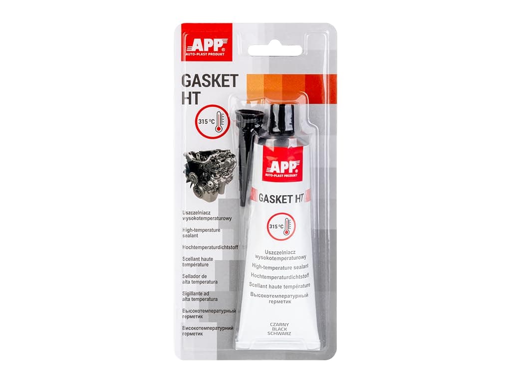 App Gasket HT – Pasta de Juntas Motor | Silicona Alta Temperatura Negra -60°C/+315°C | Masilla refractaria y sellante Resiste — view 3