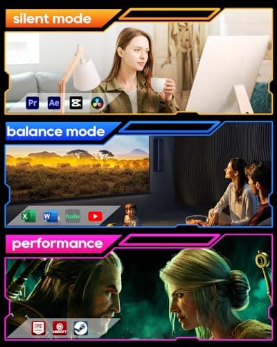 AOOSTAR GEM12 MAX Mini PC Ryzen 7 8745HS (8C/16T up to 5.1GHz), Support OpenClaw 24GB DDR5 1TB PCIe4.0, Radeon 780M Graphics Gaming Computers, with OCuLink Dual USB4, HDMI/Dual 2.5G LAN/ BT5.2/WIFl6 — view 6