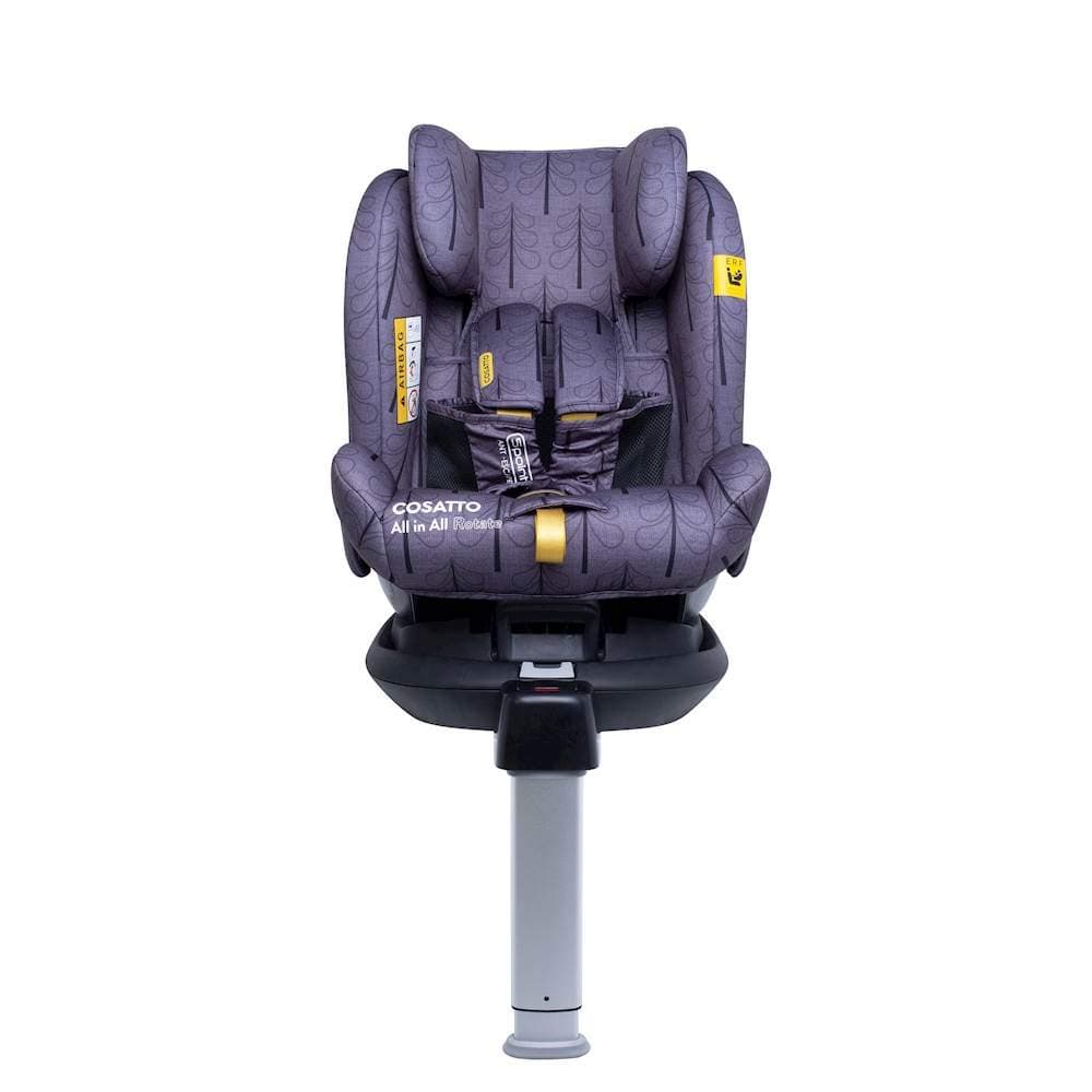 Cosatto All in All Rotate 360° Swivel Spin Car Seat - Group 0+123, 0-36 kg, 0-12years, ISOFIX, ERF, Anti-Escape (Fika Forest) — view 4