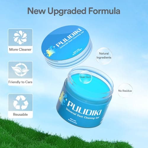 PULIDIKI Car Cleaning Gel Car Clean Putty, Universal Car Interior Cleaner Slime, Perfect Cleaning Kit Supplies, Auto Detailing Tools Car Accessories, Dust Remover Gifts for Men Women — view 5