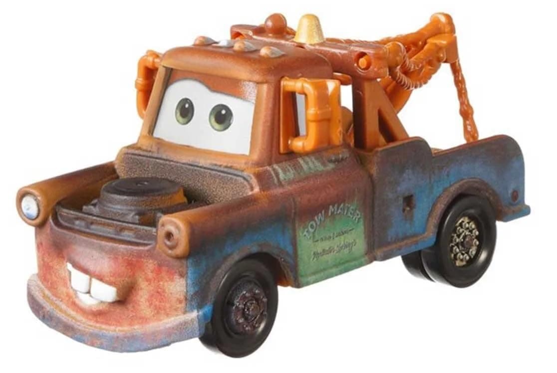 Mattel Selección Vehículos Racing Style | Disney Cars | Die Cast 1:55 Coche, DXV29N Cars 3 Single:Mater Hook — view 2