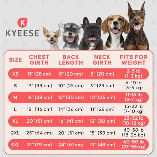 KYEESE UV Protection Dog Shirt, UPF 50+ Cooling Summer Jumpsuit for Small Dogs, Breathable Reflective Shedding Control Dog Sun Shirts, Quick-Dry Dogs Onesie Pet Clothes, Purple, M — view 3