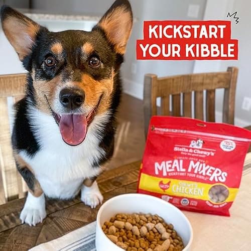 Stella & Chewy's Freeze-Dried Raw Chicken Meal Mixers- Dog Food Topper and Mixer - Made with 95% Cage-Free Chicken, Organs & Bone - Perfect for Picky Eaters - Grain-Free - 1oz — view 8