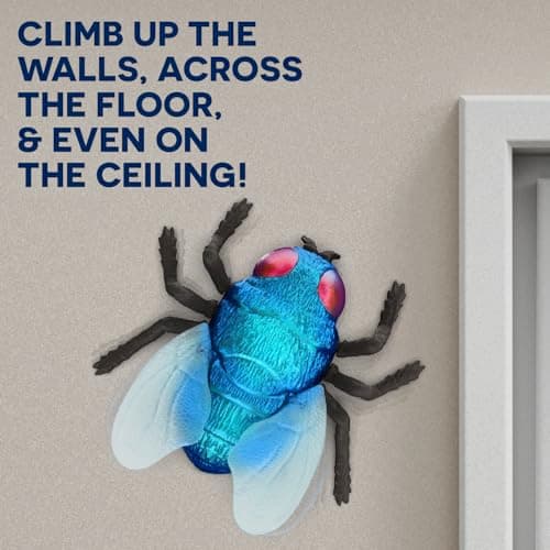 Terra by Battat - RC Fly: Blue Bottle Fly - Remote Control Insect - Climbing Wall Bug - 5 Years + — view 6