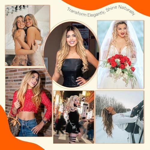 Full Shine K Tip Human Hair Extensions, 18/613 Platinum Blonde with Ash Blonde Highlights, 18 Inch, 50G, Keratin Fusion Prebonded Tip, Frosted Face Frame, Polished Curls, Formal Night, Bachelorette — view 6