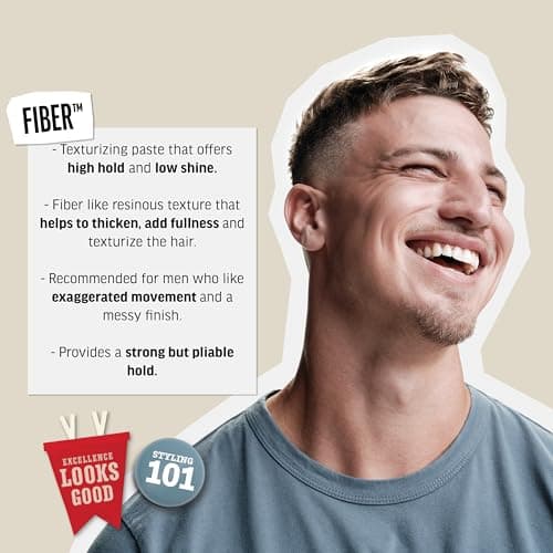 American Crew Men's Hair Fiber, Like Hair Gel with High Hold & Low Shine, 3 oz — view 2