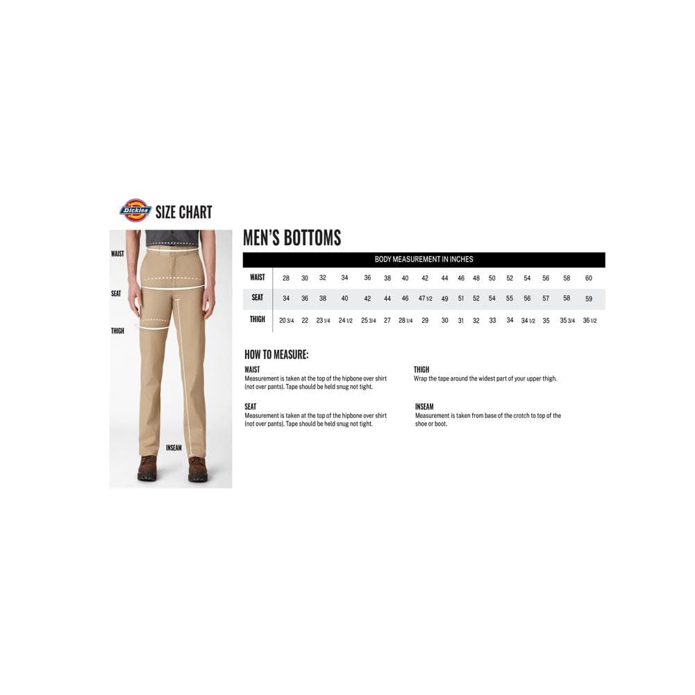 Dickies Men's Original 874 Work Utility Pants, Khaki, 34W / 30L — view 8