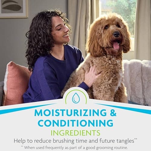 FURminator deTangling Leave-in Conditioner Spray, 8.5 Ounces, Lightly Scented, Gentle Ingredients Keep Coat and Skin Moisturized — view 5