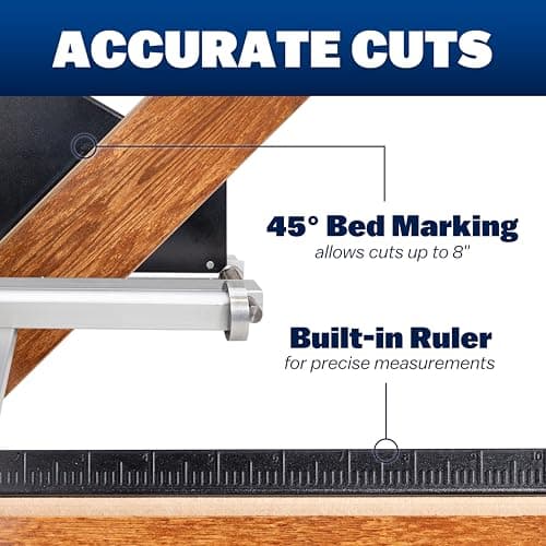 MARSHALLTOWN Ultra-Lite Flooring Cutter 13", Assembled in USA, Cuts Vinyl Plank, Laminate, Engineered Hardwood, Siding, and More - Honing Stone Included — view 4