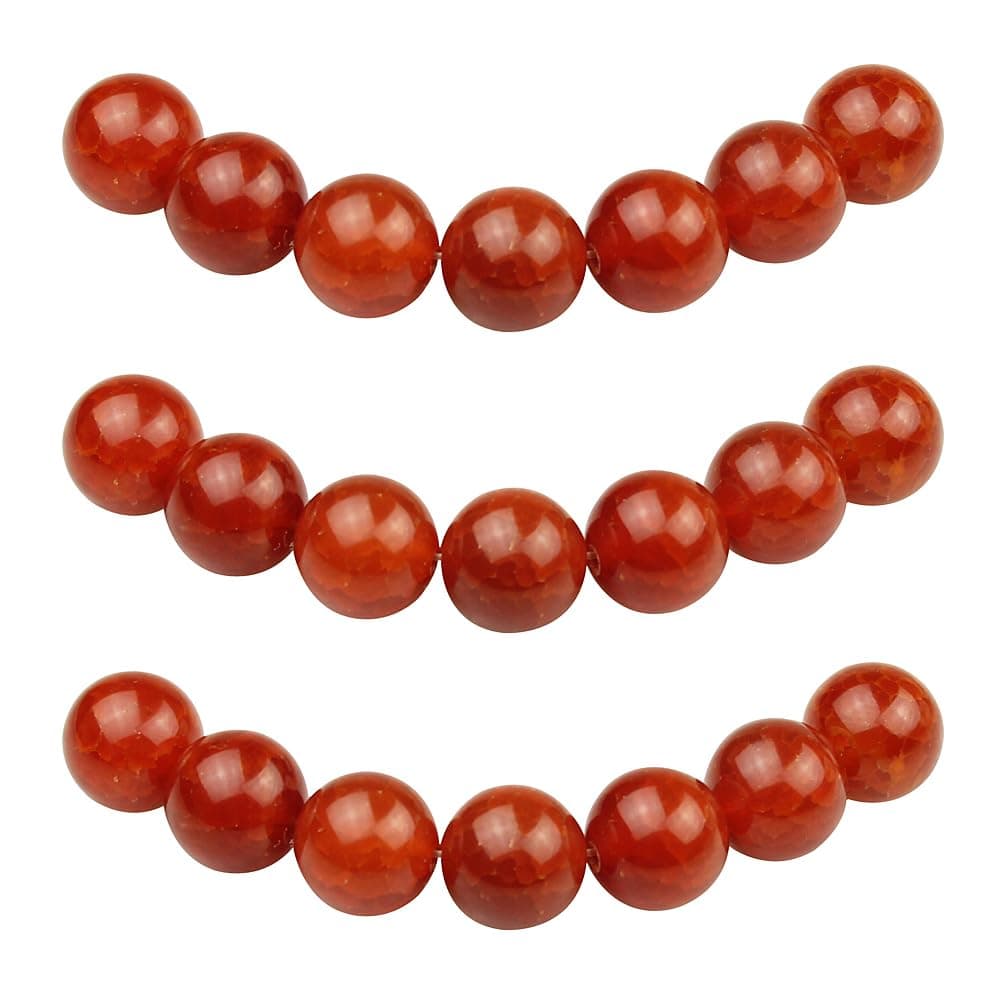MJDCB 6mm 60 piezas Cuentas de Piedra Cuarzo Rosa Redondas Sueltas Piedras Semipreciosas Naturales para Hacer Joyas Pulseras Collares — view 11