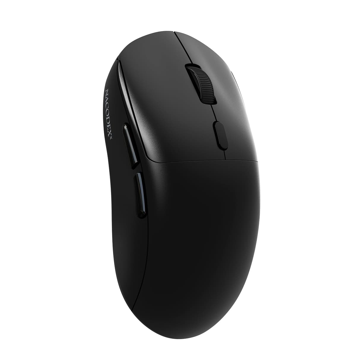 A.JAZZ NJ07 SUPERLIGHT Wireless Computer Mouse, BT/2.4G/USB-C, 67g Lightweight, 12800 DPI, 300mAh Battery, 1K Polling Rate, Streamlined Ergonomic, Cordless Silent Gaming Office Mice for PC/Mac-Black