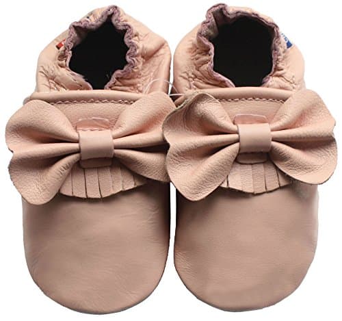 Carozoo Bow Fringe Pink 12-18m