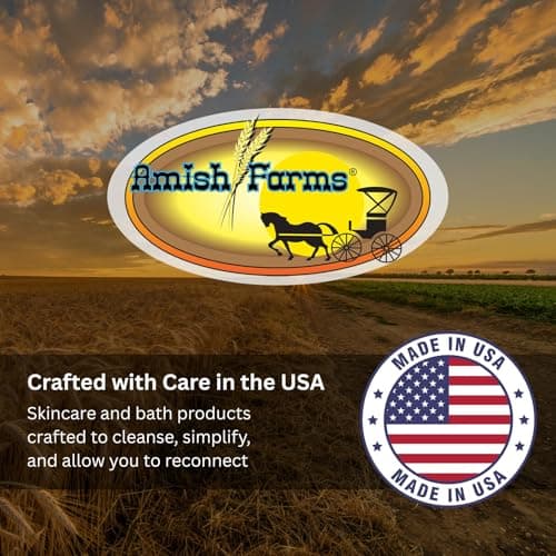 Amish Farms Natural Bar Soap Variety Pack, Moisturizing Soap Bars - 5 Bars — view 8